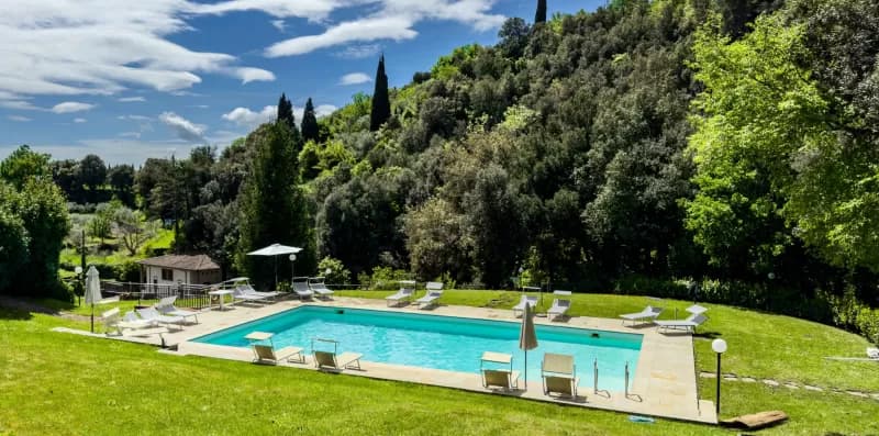 Exclusive Resort Pool & Waterfall - A6 — Loro Ciuffenna (Valdarno)